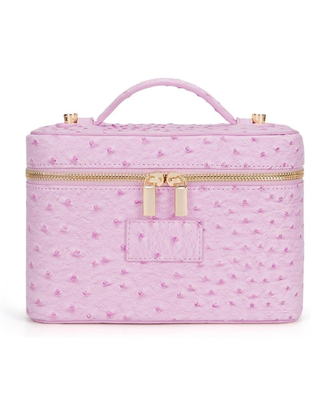 Leopard Print Makeup Bag | Travel Cosmetic Case | Leather Toiletry Organizer